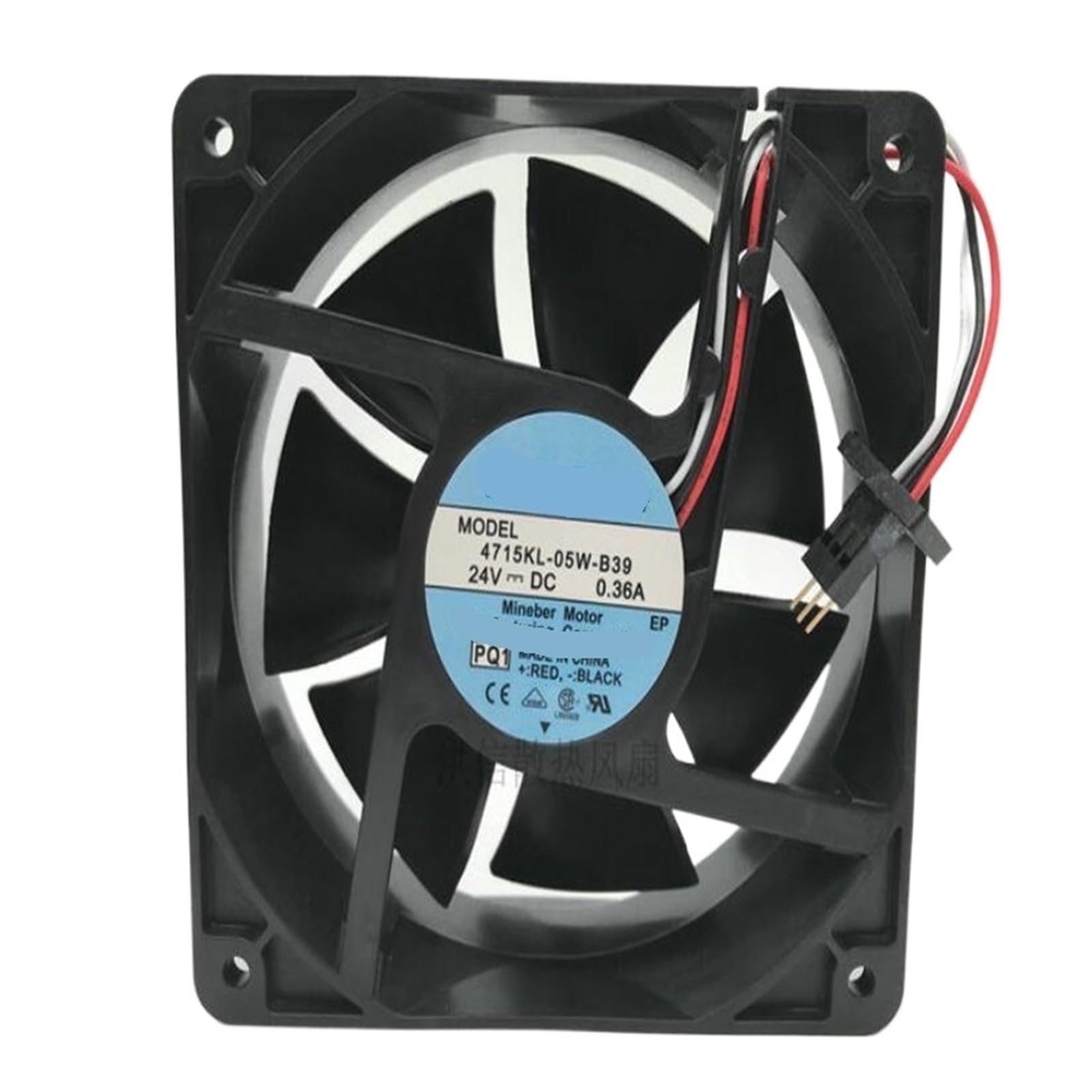 Fcarumiqp One Color 4715Kl-05W-B39 24V 0.36A Cooling Fan Three-Pin Plug