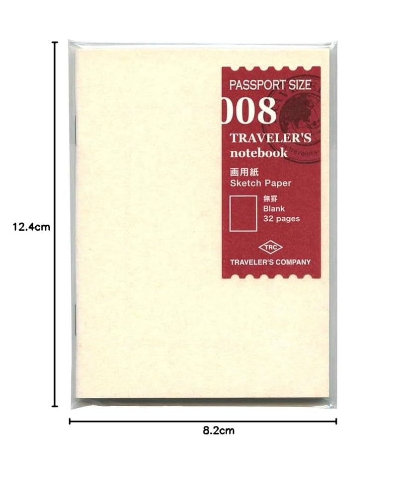 Amazon | ミドリ トラベラーズノート パスポートサイズ リフィル