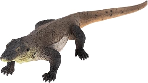 Miniatura 3 de MOJO Komodo Dragon realista internacional Wildlife pintado a mano figura de juguete
