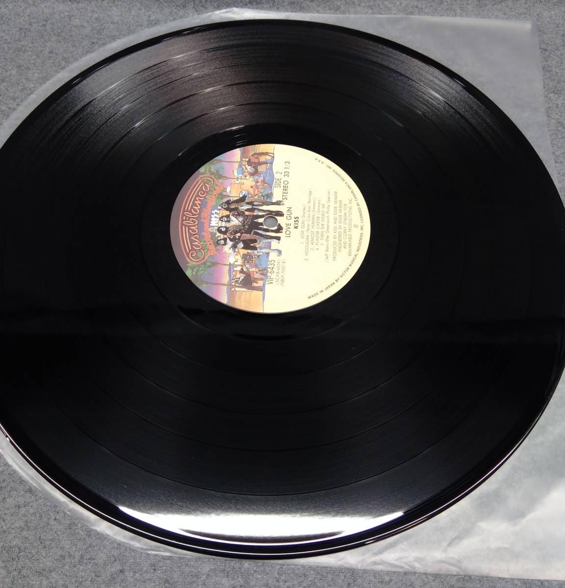 見本盤・白ラベル Kiss Love Gun キッス VIP-6435