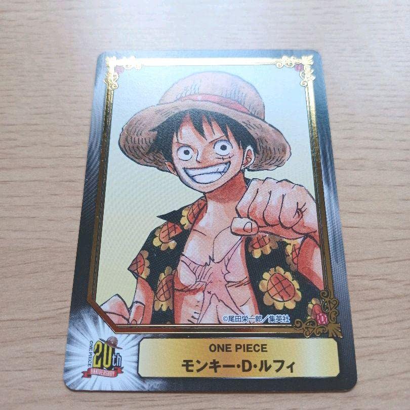 【SCFカード ONE PIECE 20th ANNIVERSARY】20枚 One Piece 20th Anniversary Luffy SCF Card Shueisha | eBay