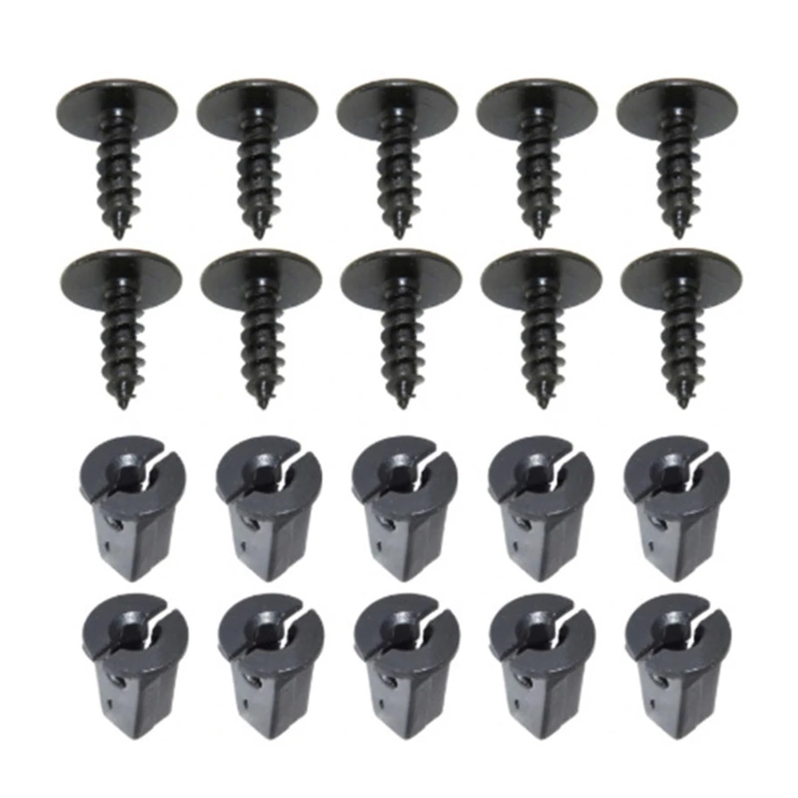 FDCSKINX Engine Cover Undertray Splashguard Arch Torx Screw Retainer Fastener Clips for B5 B6 B7 MK6