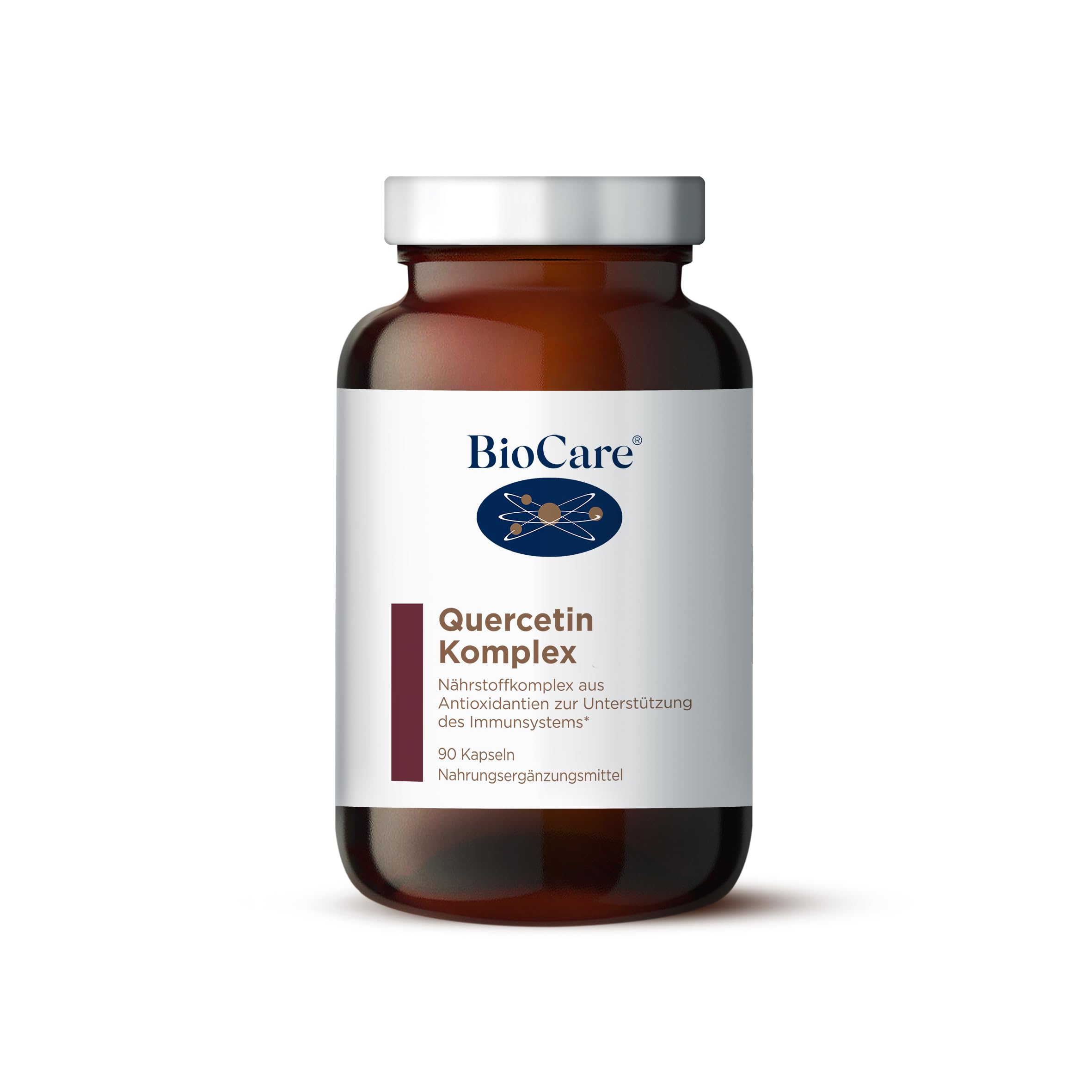 BioCare Quercetin Complex, 90 Kapseln | Mit Quercetin, Bromelain, Vitamin C & Brennnesselblatt-Extrakt