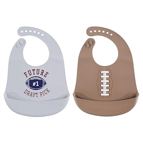 Miniatura 4 de Baberos Hudson Baby de silicona unisex para bebé, Baberos de silicona., talla única , Unicorn