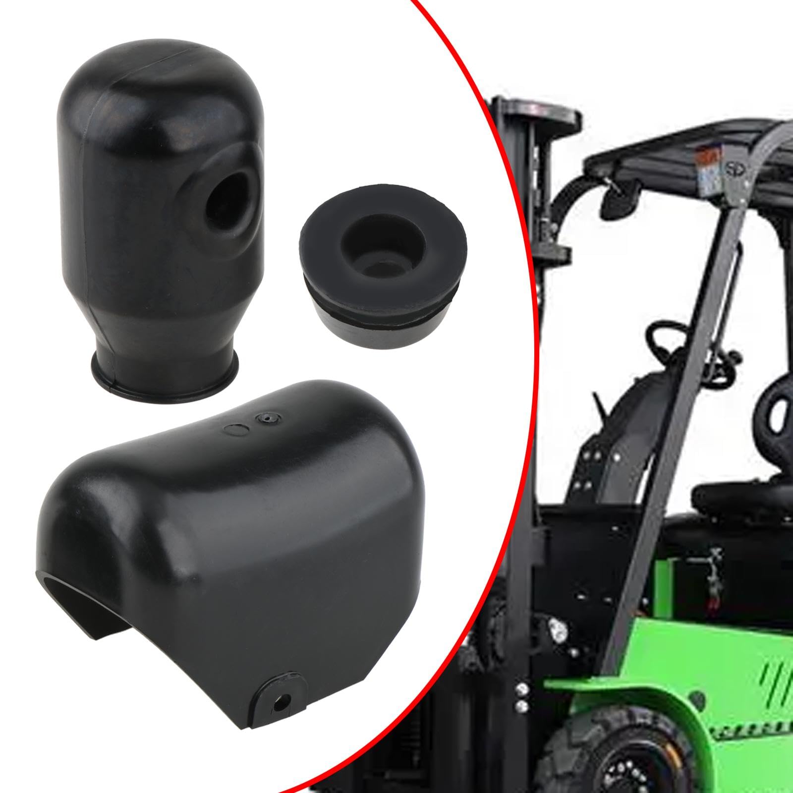 Milageto Parti del Carrello elevatore Manuale Serbatoio dell'olio per transpallet Riparazione di raccordi Portatili Aggiornamento del Serbatoio dell'olio Parti, 3 Pezzi