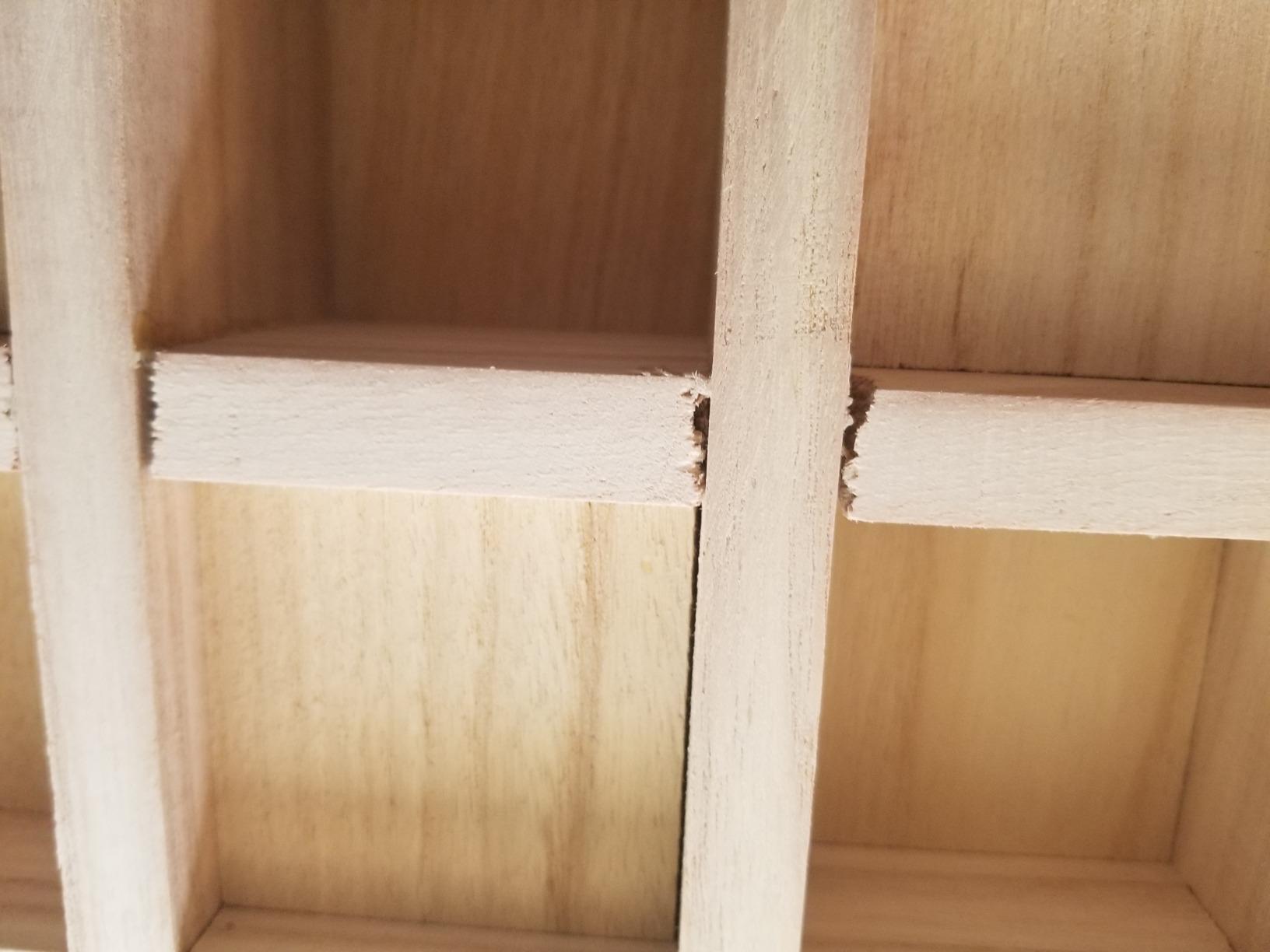 BXI Wood Sound Diffuser Panel, 24x24x2.8in (2D Quadratic Residue)