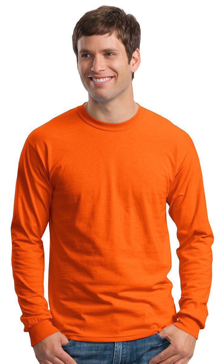 Cotton 6 oz. Long-Sleeve T-Shirt (G240)