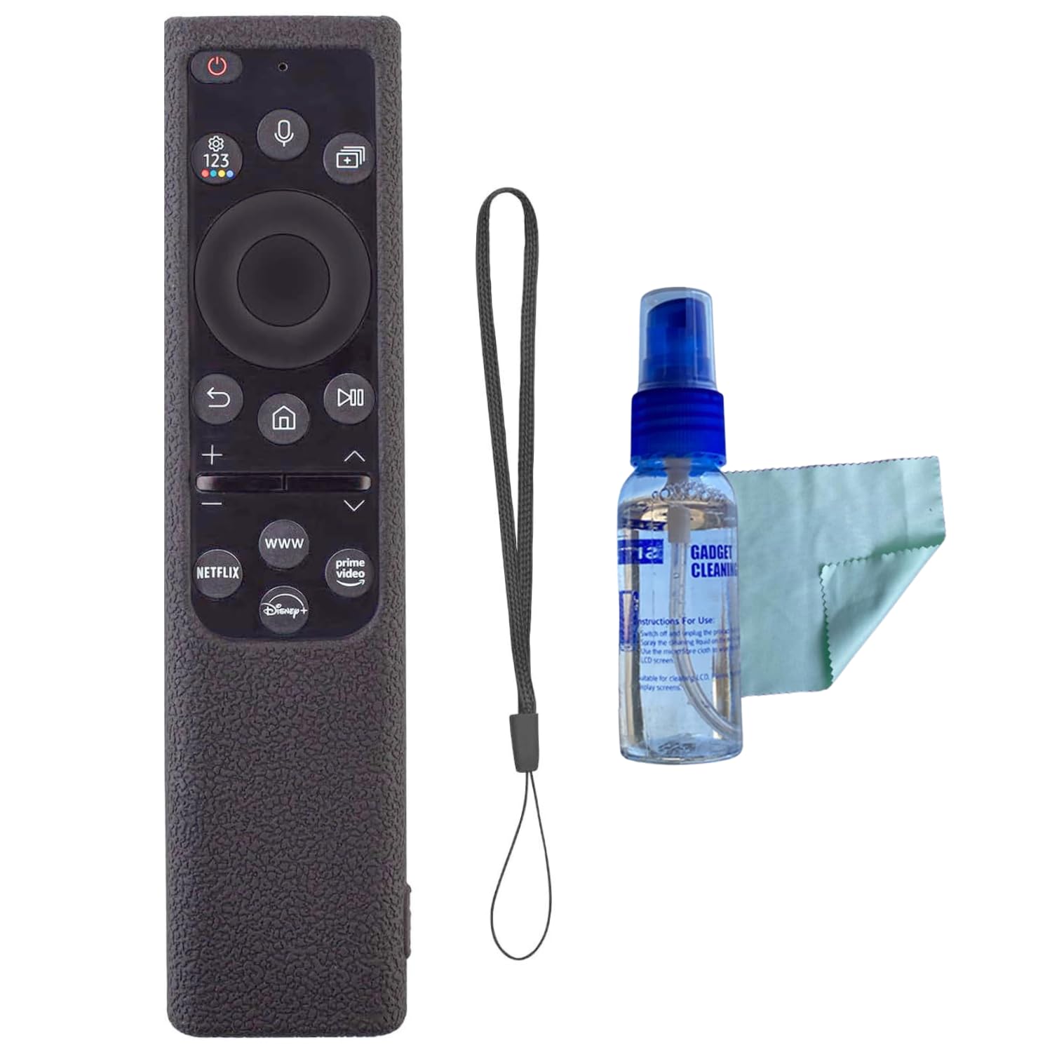 Smastronics - Samsung TV Remote Cover Case - Silicone Protective Case (Black) (B0DB9KYLCF) Amazon Price History, Amazon Price Tracker