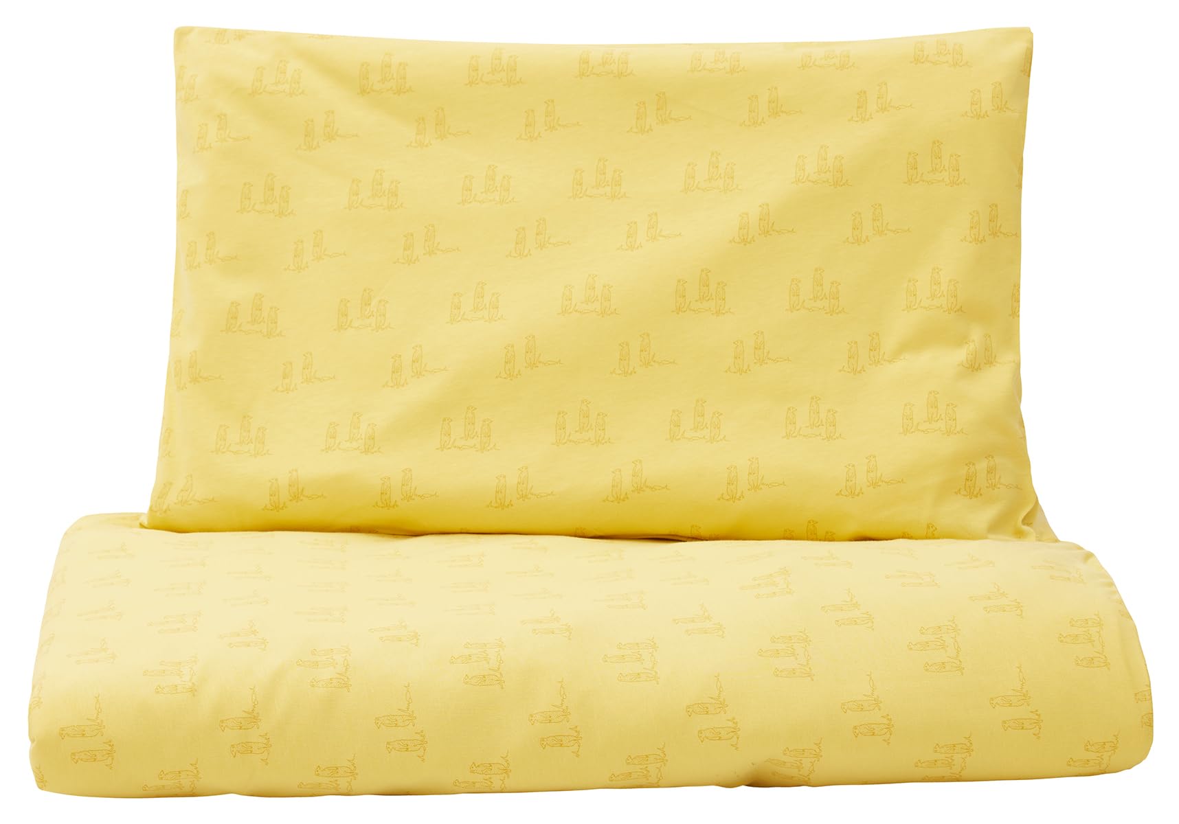 Kinder Jersey Bettwäsche-Set aus Bio Baumwolle 100 x 135cm, Kissen 40 x 60cm, GOTS zertifiziert