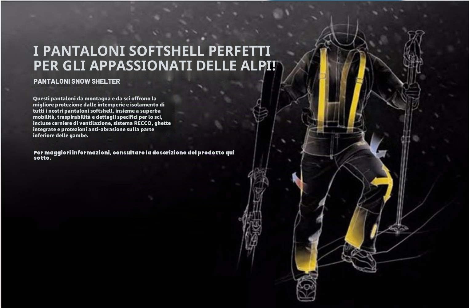 GoodluckShop Denim Bretelle Pantaloni da Sci Casual Jeans da Sci Impermeabile e Traspirante Warm Skiing Pantaloni da Snowboard per Uomini e Donne