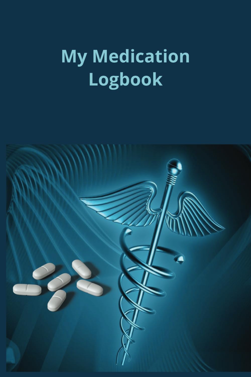 Prescription Medication Logbook: Track prescription medication and supplements, 6x9, 80 pages.