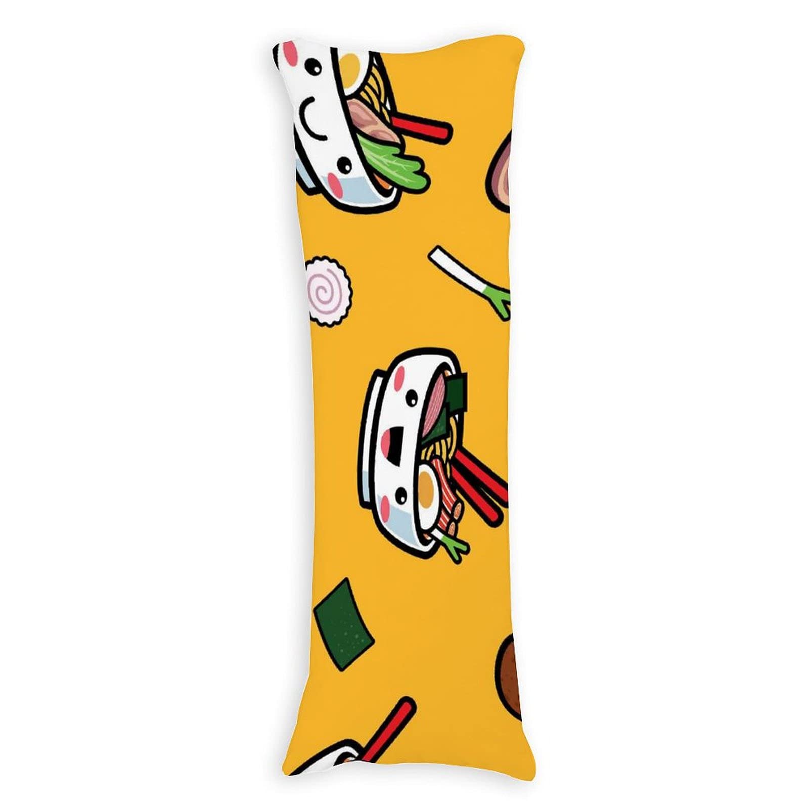 Japanese Ramen Long Body Pillow Cover Pillowcase 20 x 54 inch Only Cover No Insert
