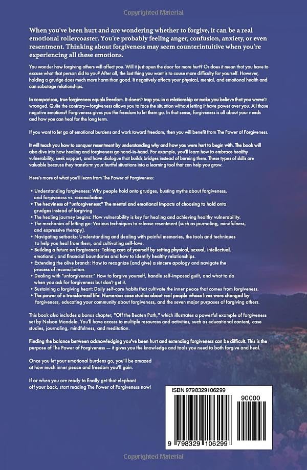 THE POWER OF FORGIVENESS: RELEASE THE ELEPHANT OFF YOUR BACK - Image 2