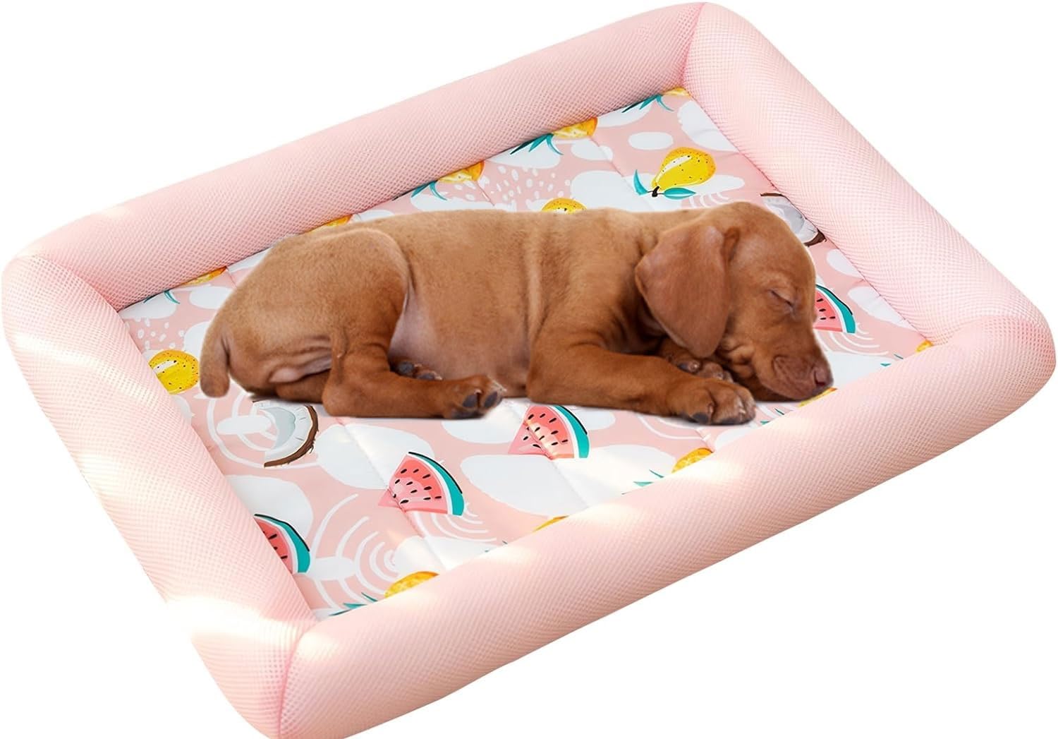 Tappetino Refrigerante For Cani 52x42 Cm, Tappetino Refrigerante Riutilizzabile For Animali Domestici, Tappetino Refrigerante For Cani Medio, Tappetino Auto-raffreddante For Cani Viaggi A Casa Estate(