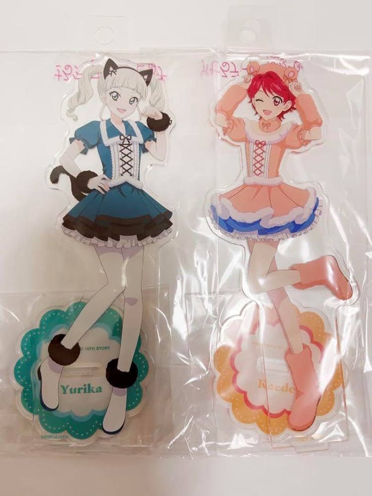 アイカツ アクリルスタンド 藤堂ユリカ 一ノ瀬かえで