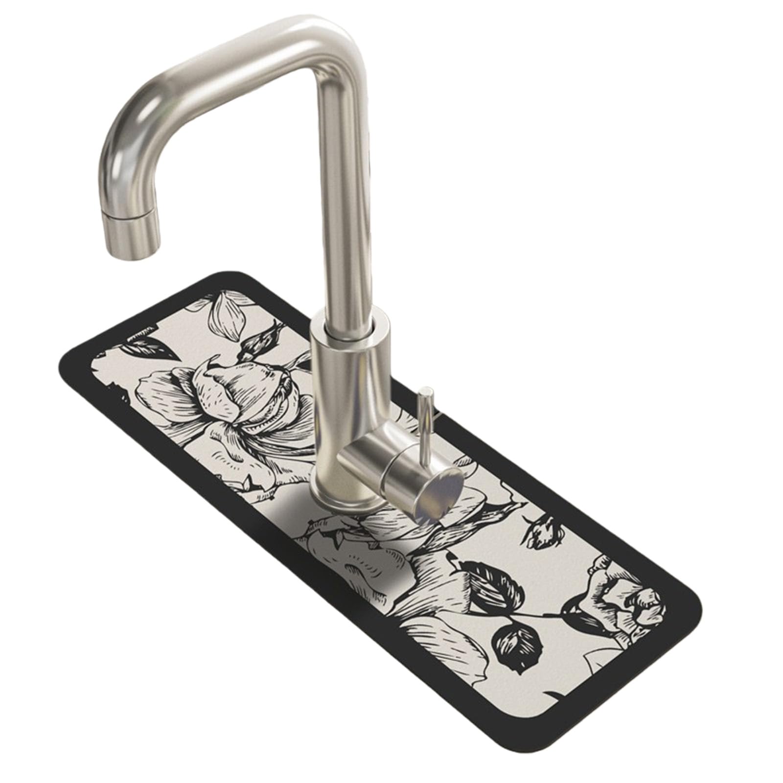 HDOYTXXM (2 Pack) Absorbent Sink Protector Mats, Draining Catcher for Kitchen Countertops & Bathroom Sinks Kitchen Sink Mat Absorbent Drain Catcher Protector