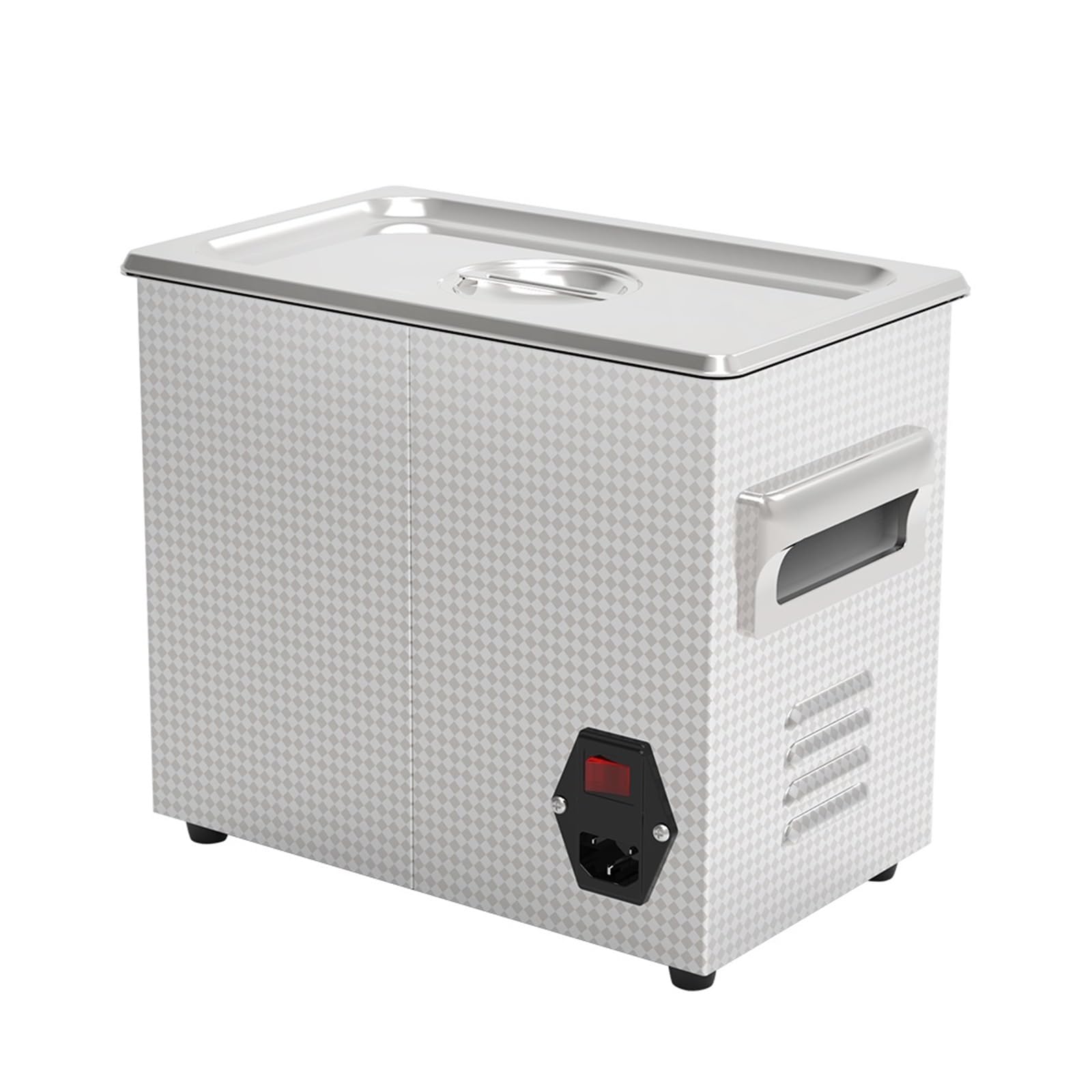 Myjka Ultradźwiękowa 3.2L 180W Podgrzewacz 40KHZ Domowe Czyszczenie Ultradźwiękami Podkładka Do Biżuterii Zegarki Okulary PCB