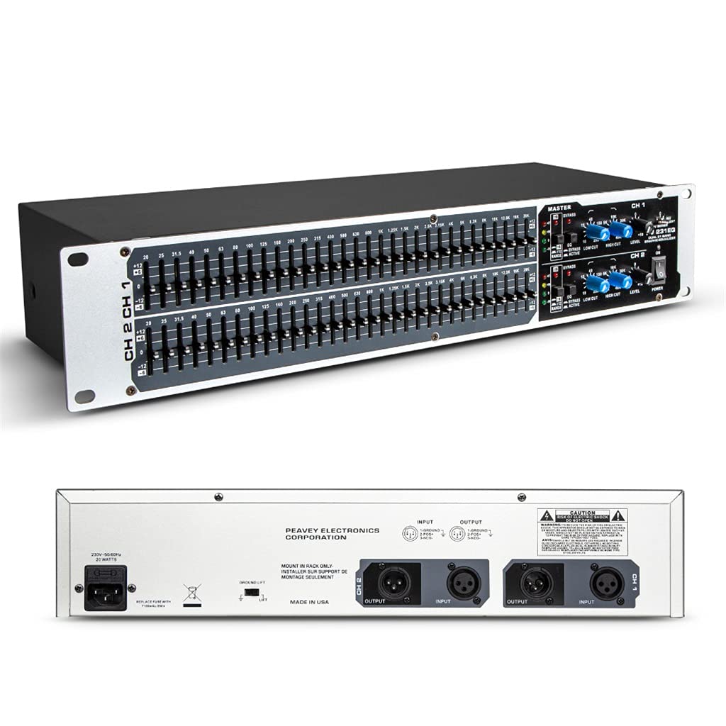 Égaliseur professionnel PV231EQ Double 31 égaliseur spécial