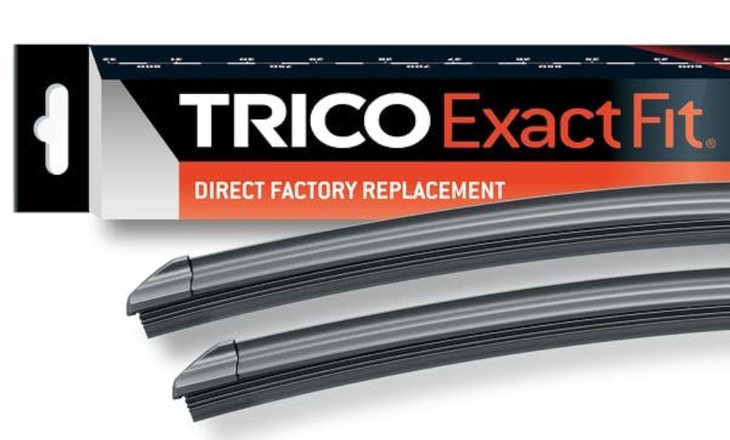 TRICO Spazzola Tergi Raggio ERK53501 Per Nissan Terrano II (R20) - 530/500mm, Memory Curve Steel