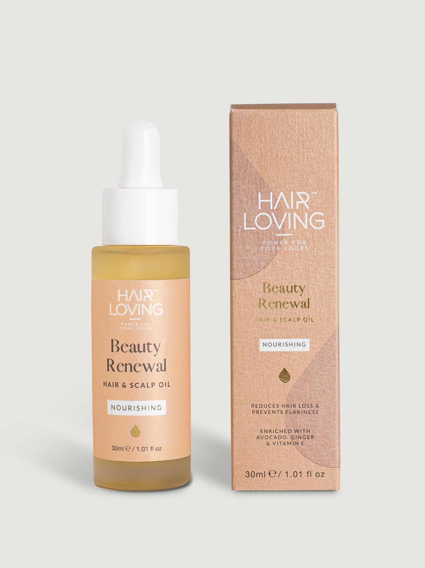 Hair Loving™ Beauty Renewal Hair Growth Oil For Women & Men, Gold, 50 ml (Pack of 1)