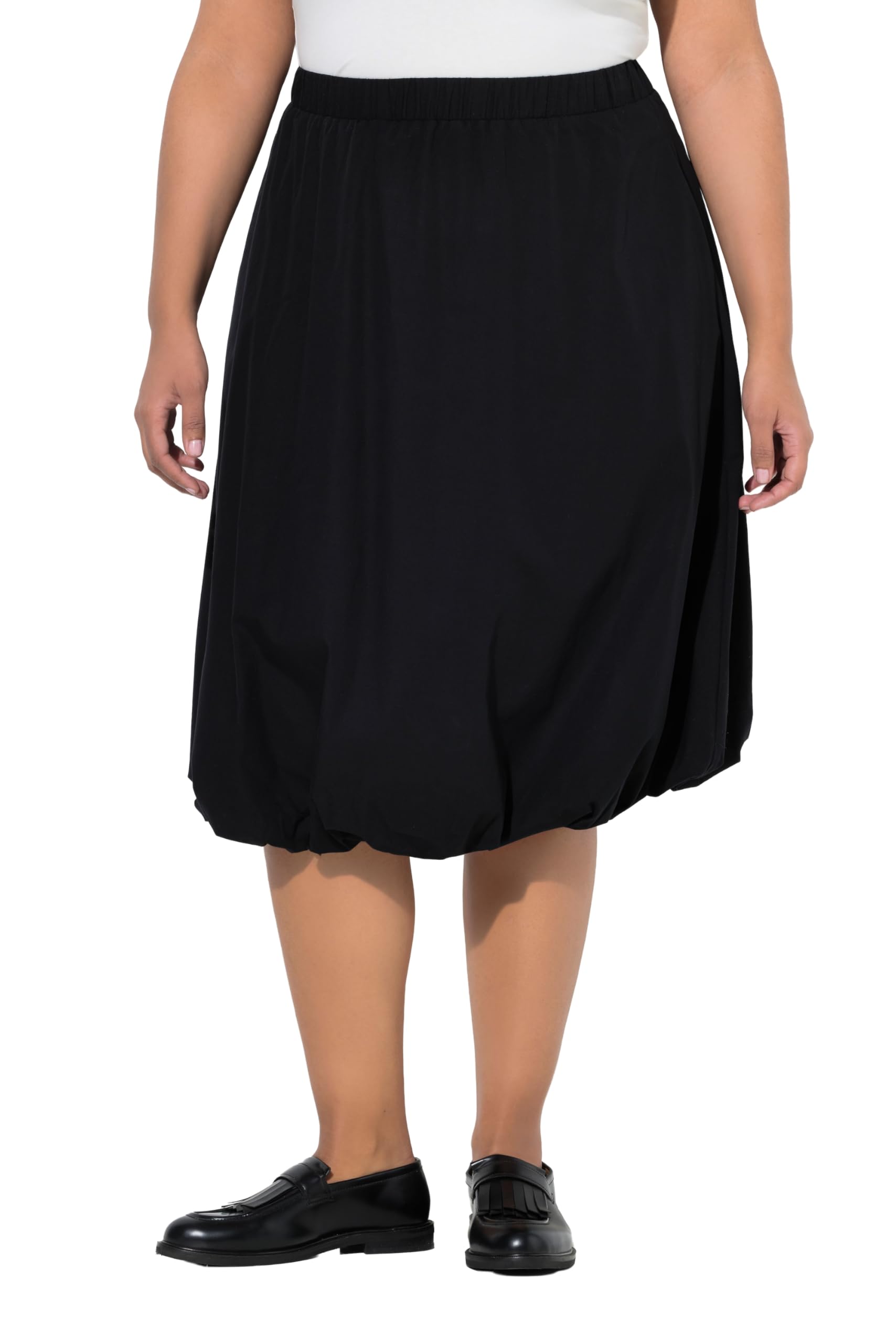 Ulla Popken Damen große Größen Übergrößen Plus Size Midirock 850031