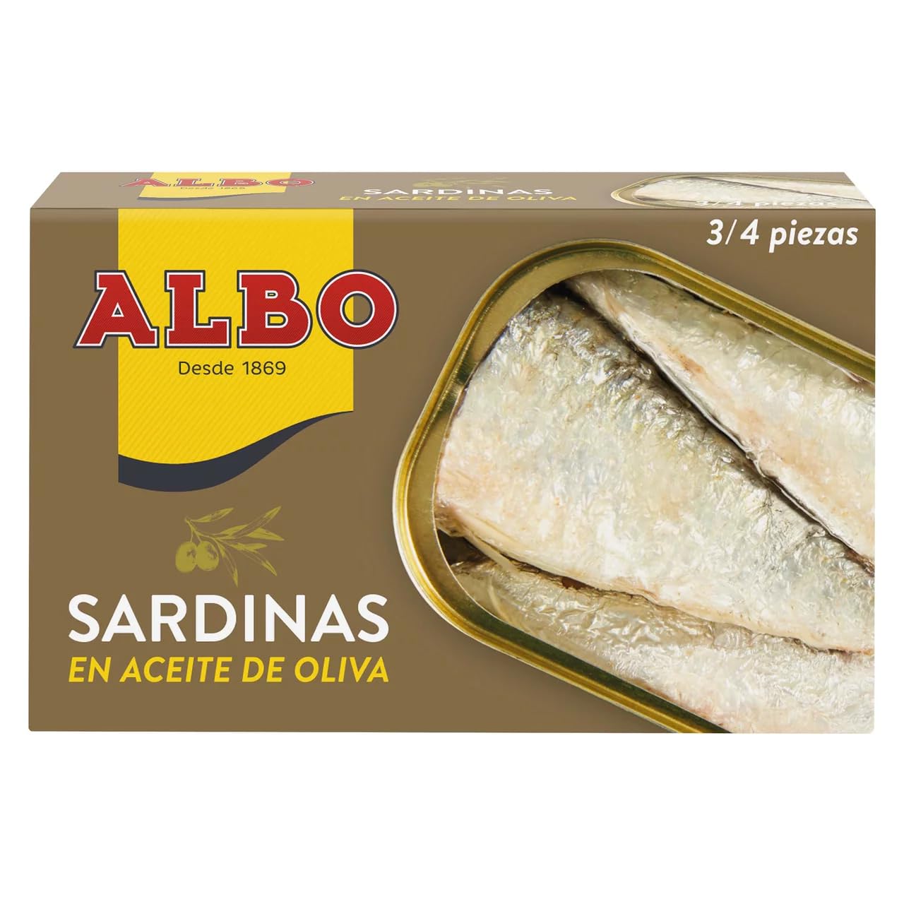 ALBO Sardinen in Olivenöl Dose 85 g. 9er-Pack