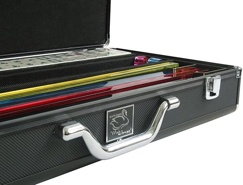 Miniatura 9 de Set - Azulejos marfil, brazos empujadores - Caja de aluminio negro