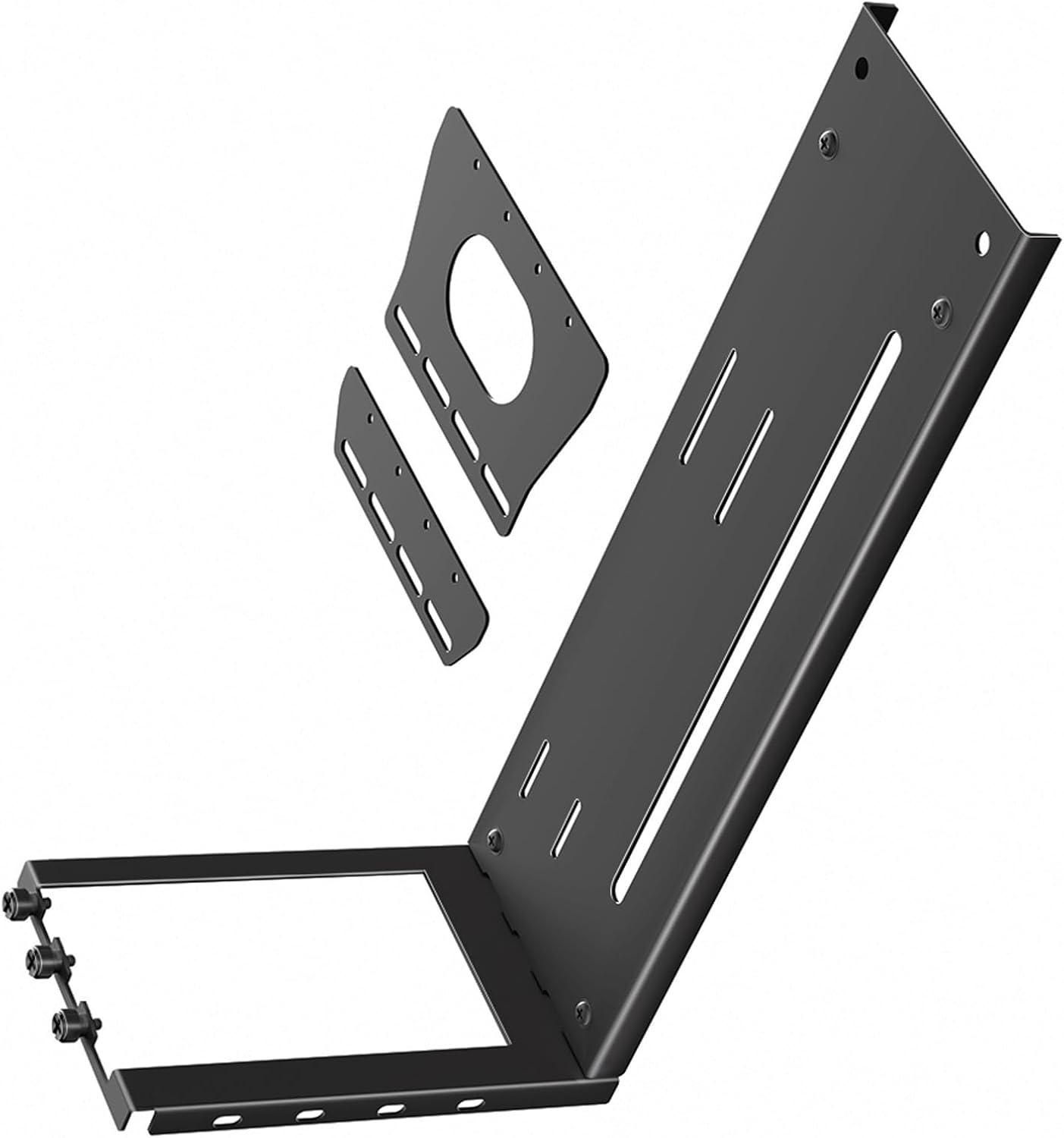 QINGFAN Graphics Card Extension Bracket Vertical Graphics Card Mounting Stand PCIe3.0 Metal GPU Stand Without Cable