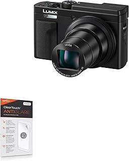 BoxWave Screen Protector Compatible with Panasonic Lumix DCZS80 - ClearTouch Anti-Glare (2-Pack), Anti-Fingerprint Matte Film Skin