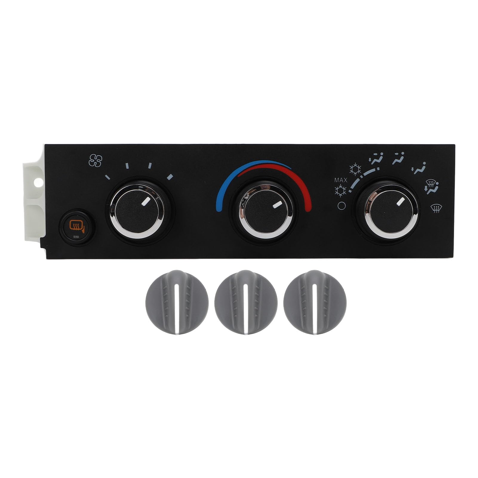 Qqmora Módulo de Control de Climatización del Calentador de CA Panel de Control de Temperatura Interruptor de de Aire Acondicionado HVAC con Gestión Precisa de la