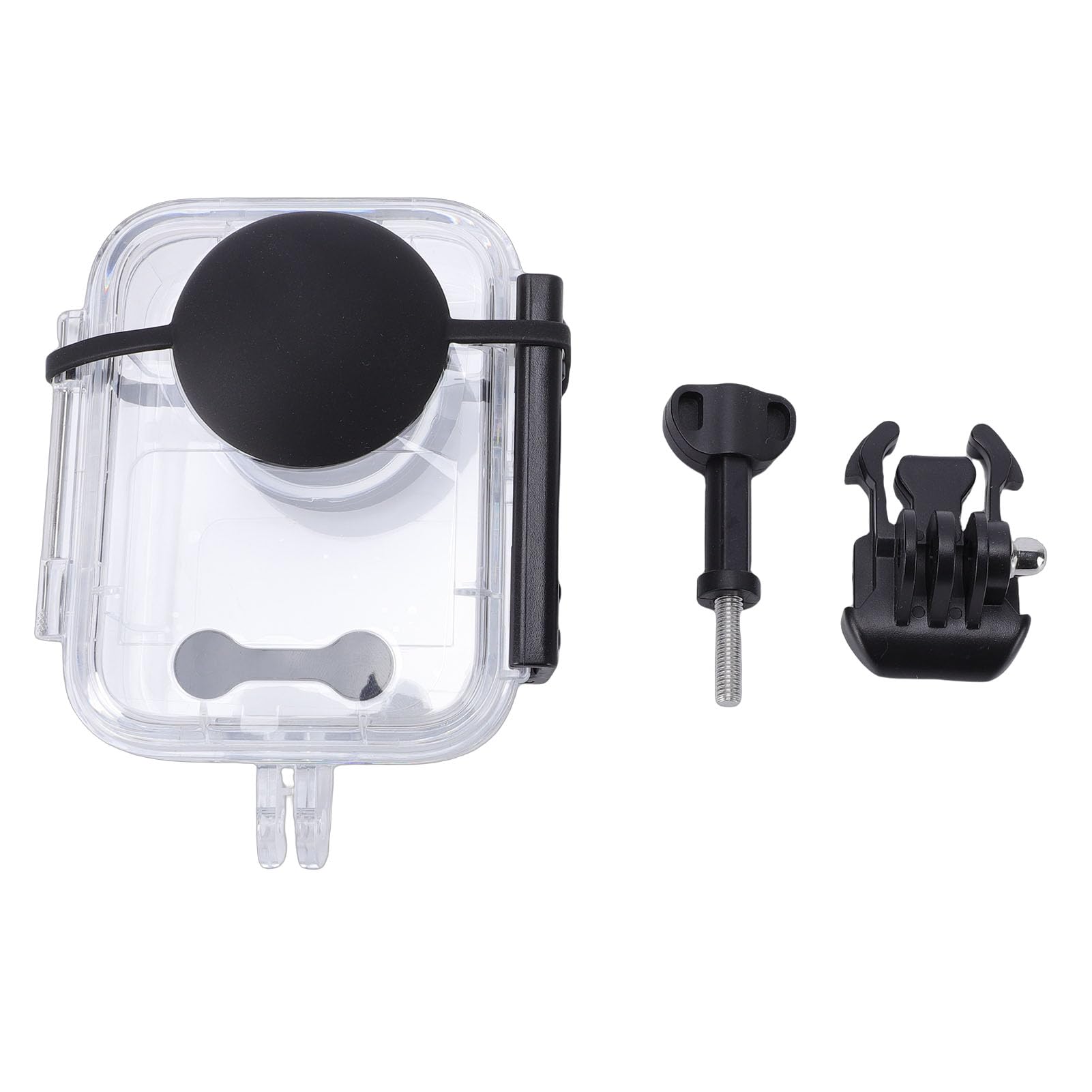 Custodia Subacquea per Fotocamera Custodia Impermeabile per 360 45M 147FT Avventure Subacquee e Sport Materiale PC Trasparente