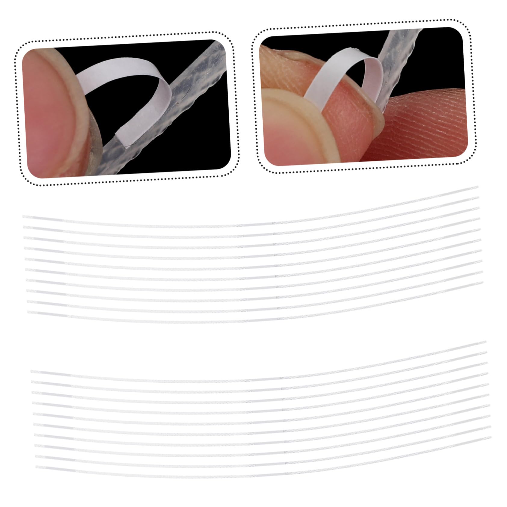 VILLCASE 5sets Scrapbooking Hot Melt Glue Strips Binding Strips Glue Sticks Thermal Book Binding 20pcs*5