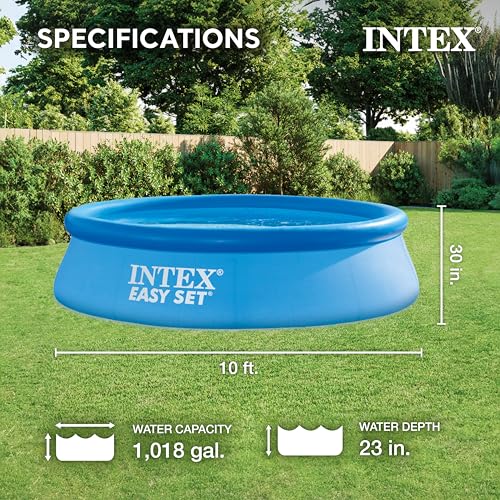 image for INTEX 28121EH Easy Set Inflatable Swimming Pool Set: 10ft x 30in – I