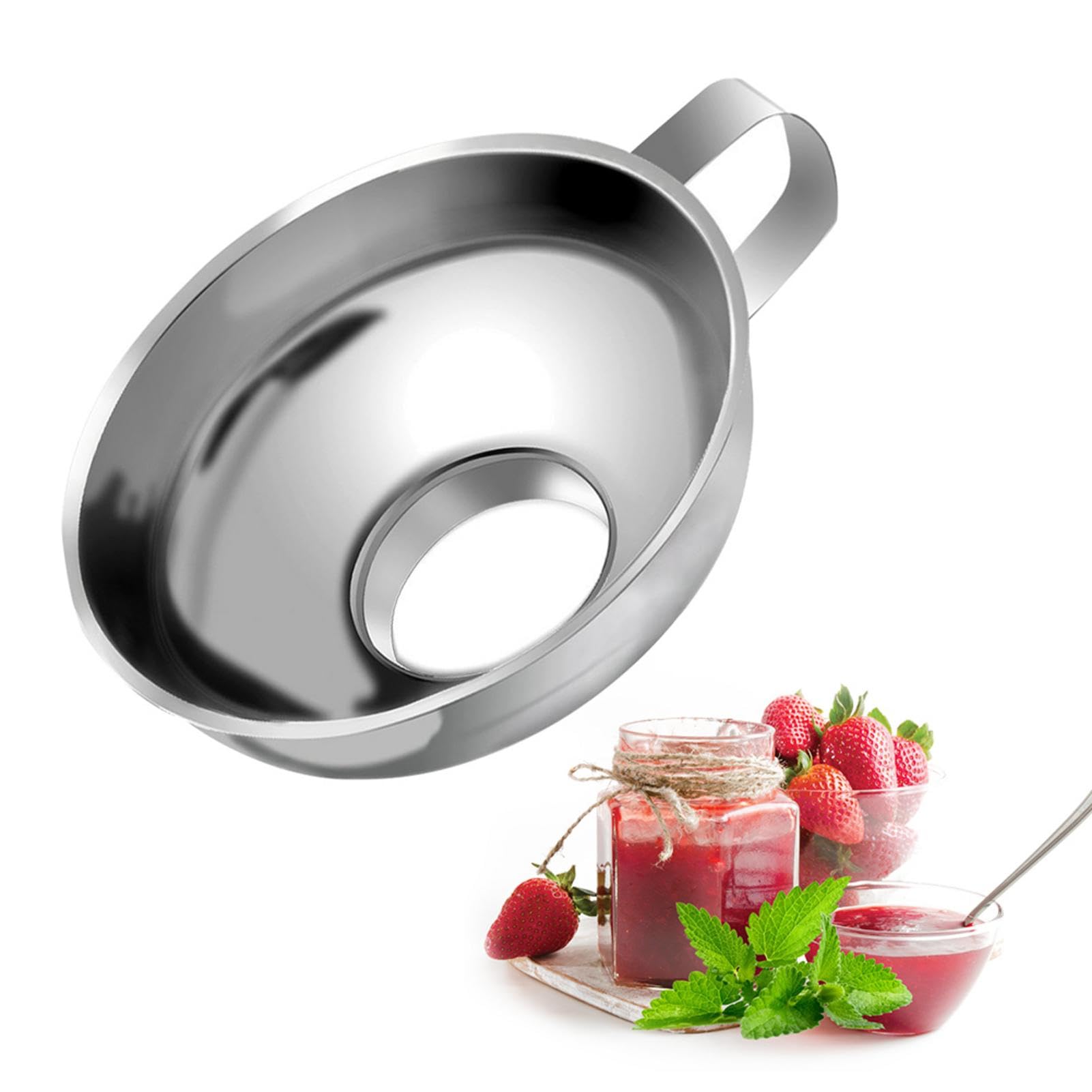 Gourmet Jam Trechter Grote Opening Vultrechter Roestvrij Staal Roestvrij Staal Vulhulp Voor Potten