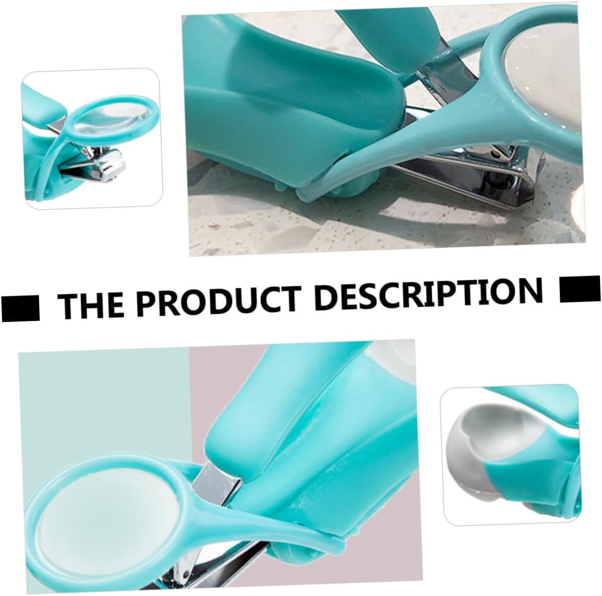 Infant Magnifier Nail Clipper with Safe Grip for Baby and Child image 3