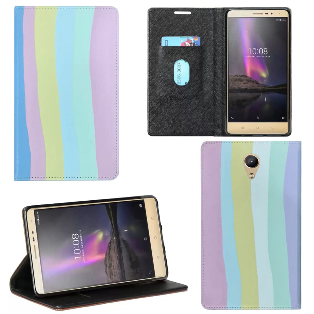 Zaoma Printed Flip Flap Case Cover Compatible for Lenovo Phab 2 Model : PB2-650M - Multi Color Pink (B0B69C4D14) Amazon Price History, Amazon Price Tracker