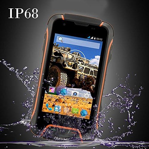 Huadoo V3 IP68 Rugged Smartphone Waterproof Shockproof Dustproof 3G Unlocked Android Dual SIM GPS Navigation(Yellow)