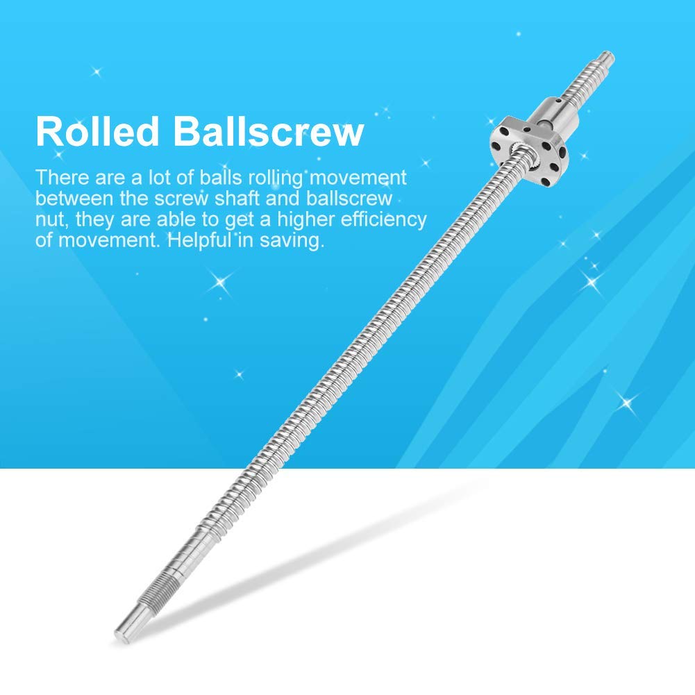 SFU1204 Vis à Bille Roulée 300 Mm Ballnut AntiBacklash Supports D