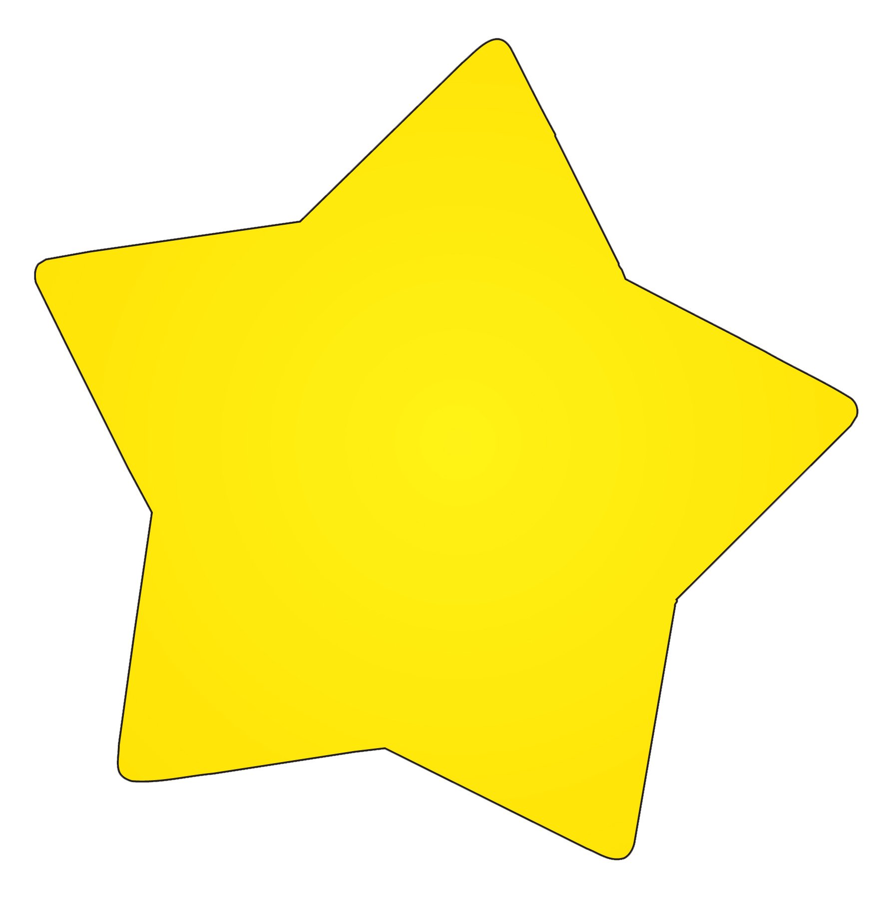 SHAPES ETC. Star Large Notepad, 5" x 7", 50 Sheets in a notepad for Patriotic Crafts, Holiday Decorations, Independence Day, Notes and Messages,