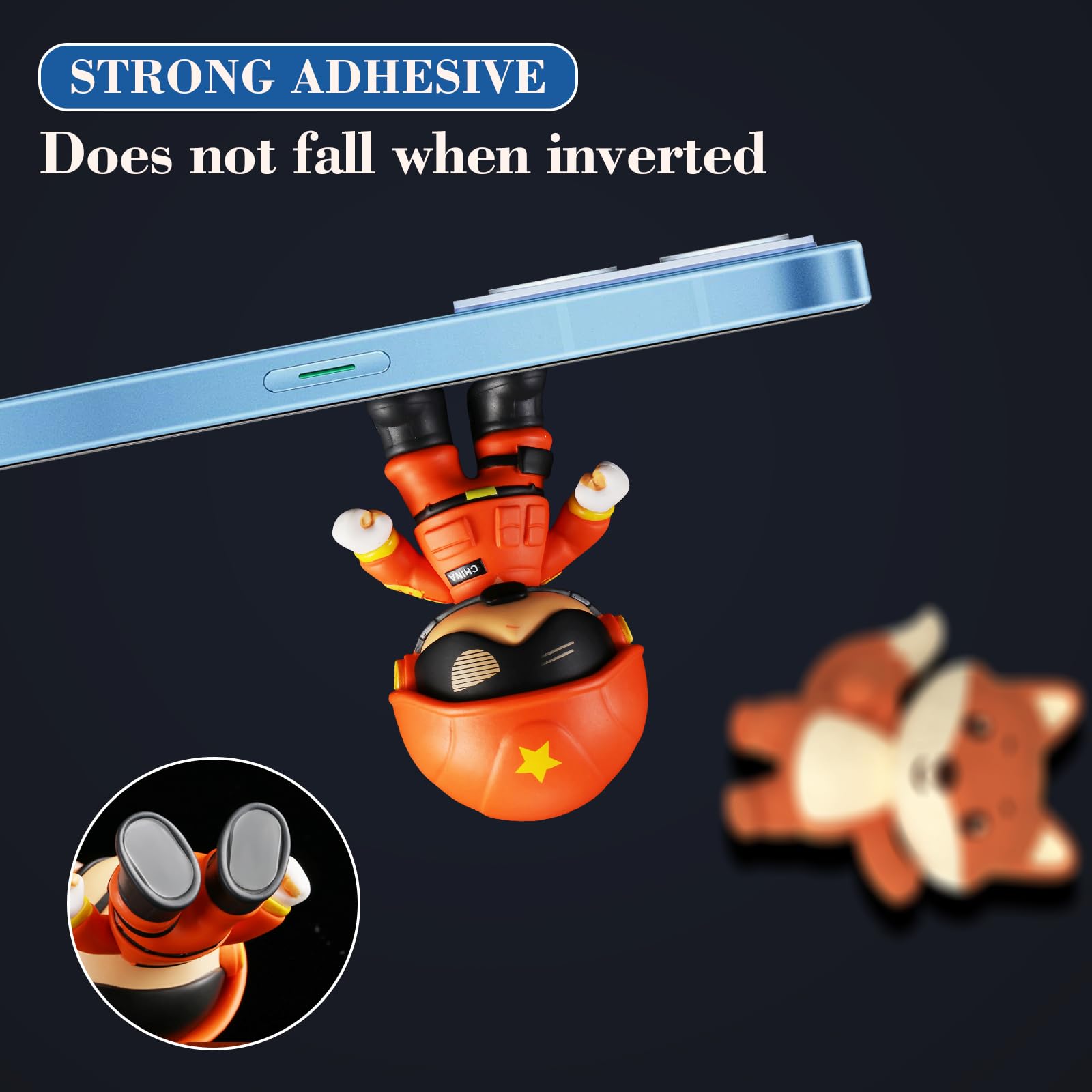 300pcs Transparent Adhesive Dots Double- Sided Sticky Tack - Strong and Traceless Adhesive Stick Dots for Poster Photos — view 2