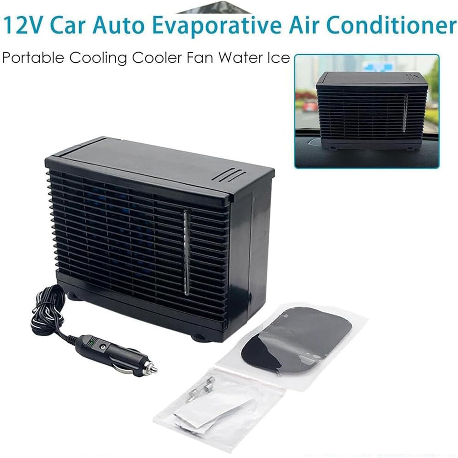 Climatizzatore per auto 12V - Climatizzatori per furgoni - Sistema AC universale automobilistico - per veicoli, camion, camper, viaggiatori