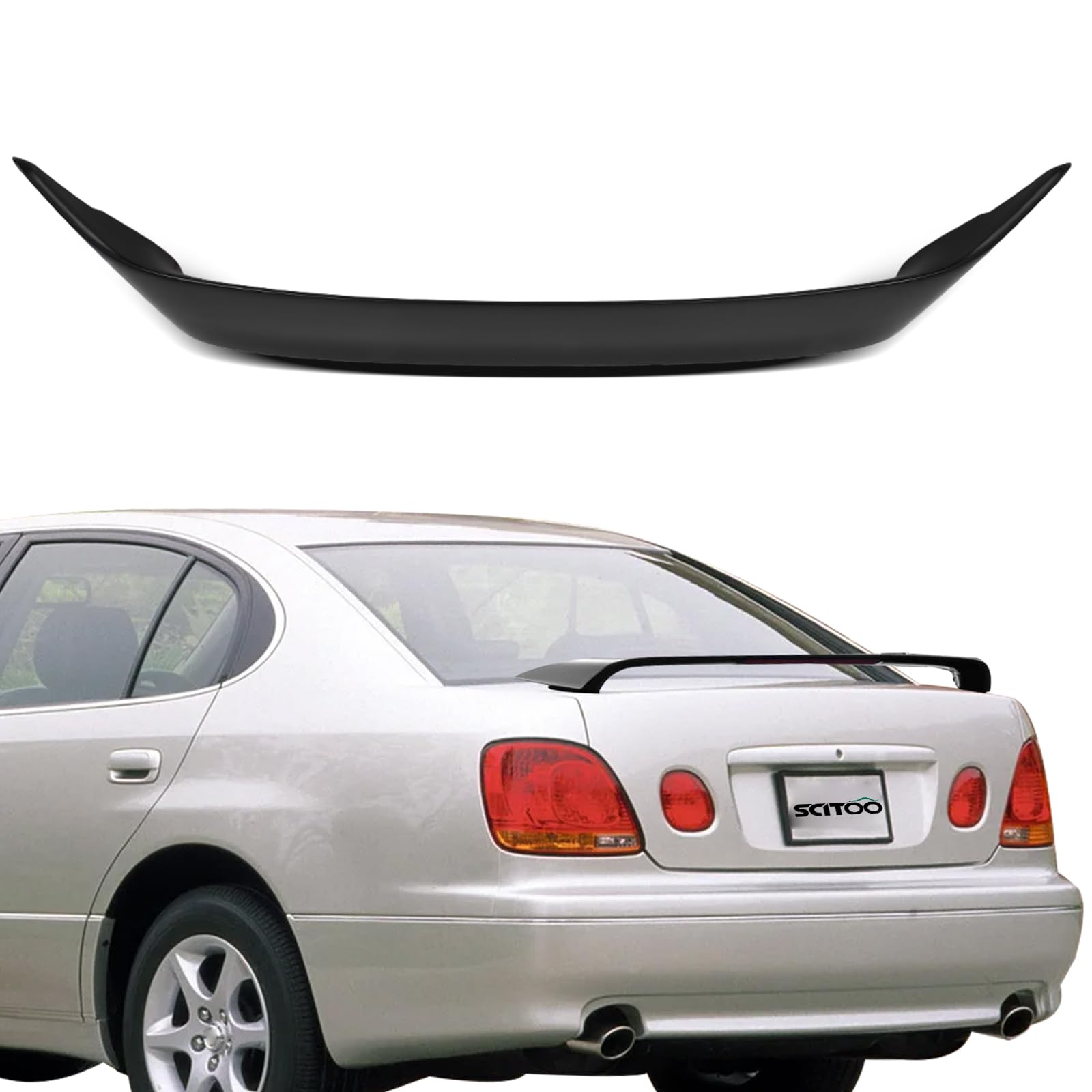 wing菅　gs400 Lexus GS300 GS400 roof spoiler v1 style – JP Fiber Shop