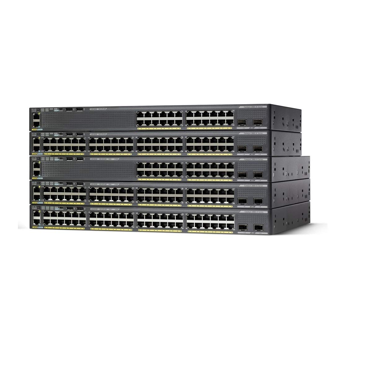 CISCO Catalyst WS-C2960XR-24TD-I commutateur réseau Géré L2 Gigabit Ethernet (10/100/1000) Noir