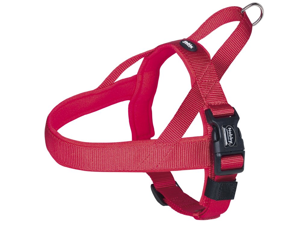 Nobby Classic Preno Norwegian Harness, 68-85 cm+54 cm/40-45 mm, Red