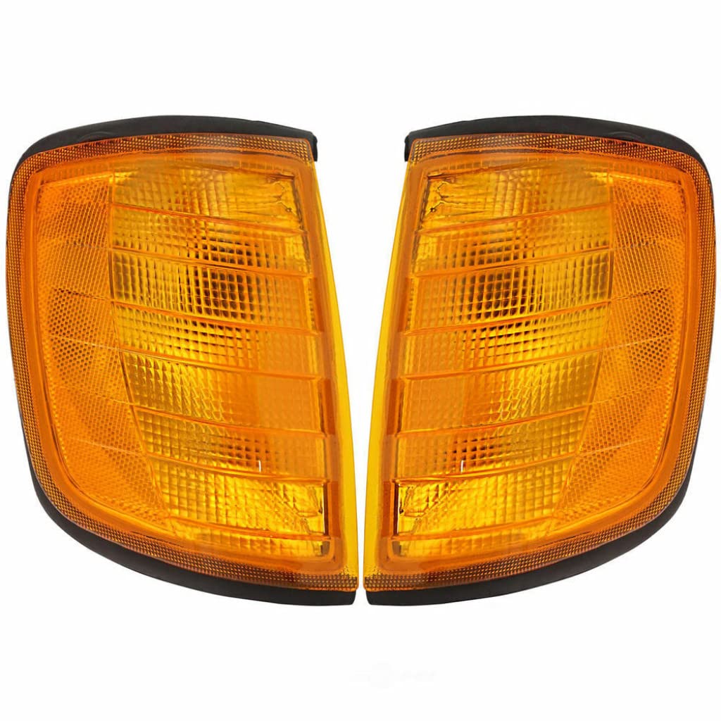For Mercedes-Benz 300CE Signal Light 1988-1993 Pair Driver and Passenger Side For MB2520104+MB2521106