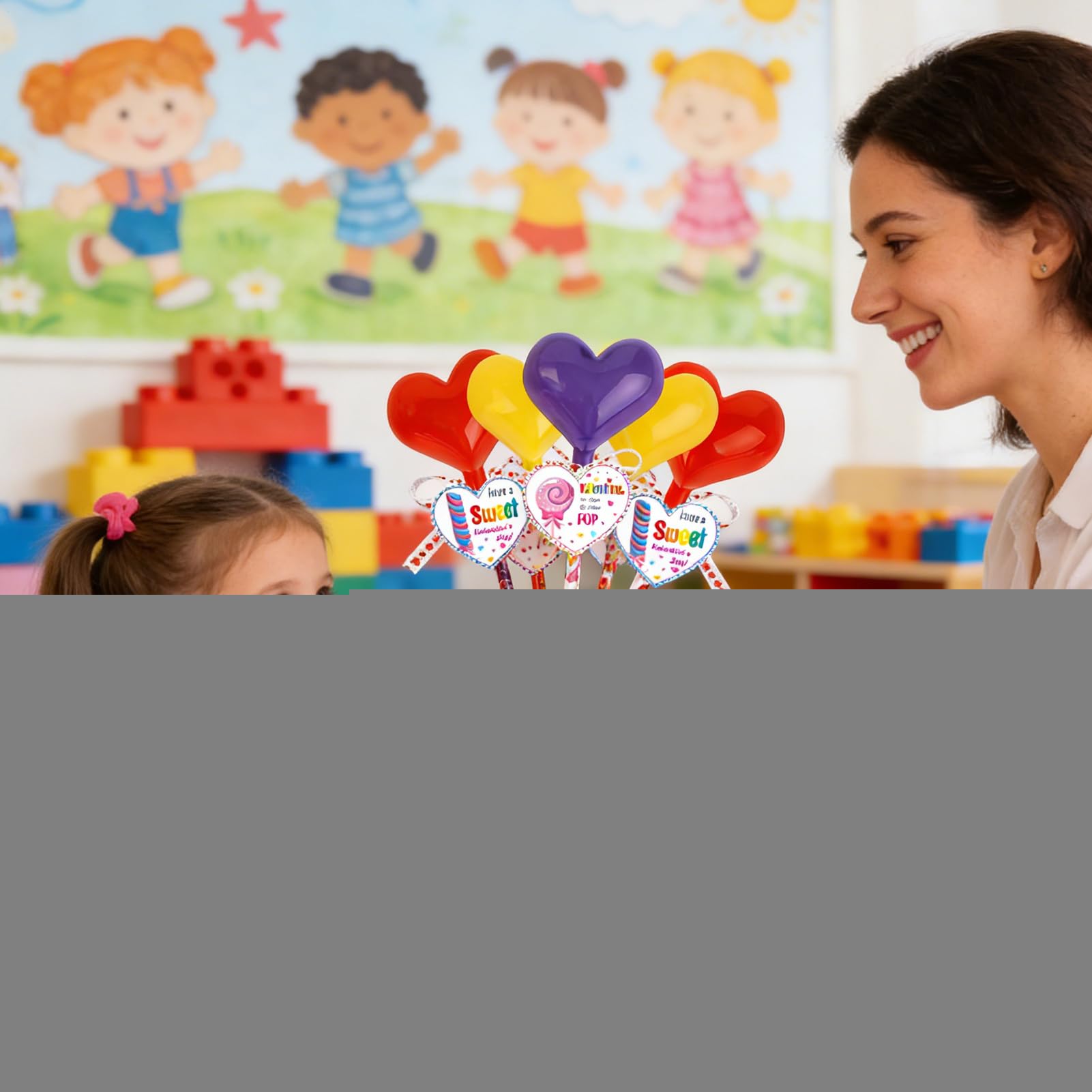 Kit de Papeterie Saint-Valentin Fournitures Scolaires en Cœur des Fêtes