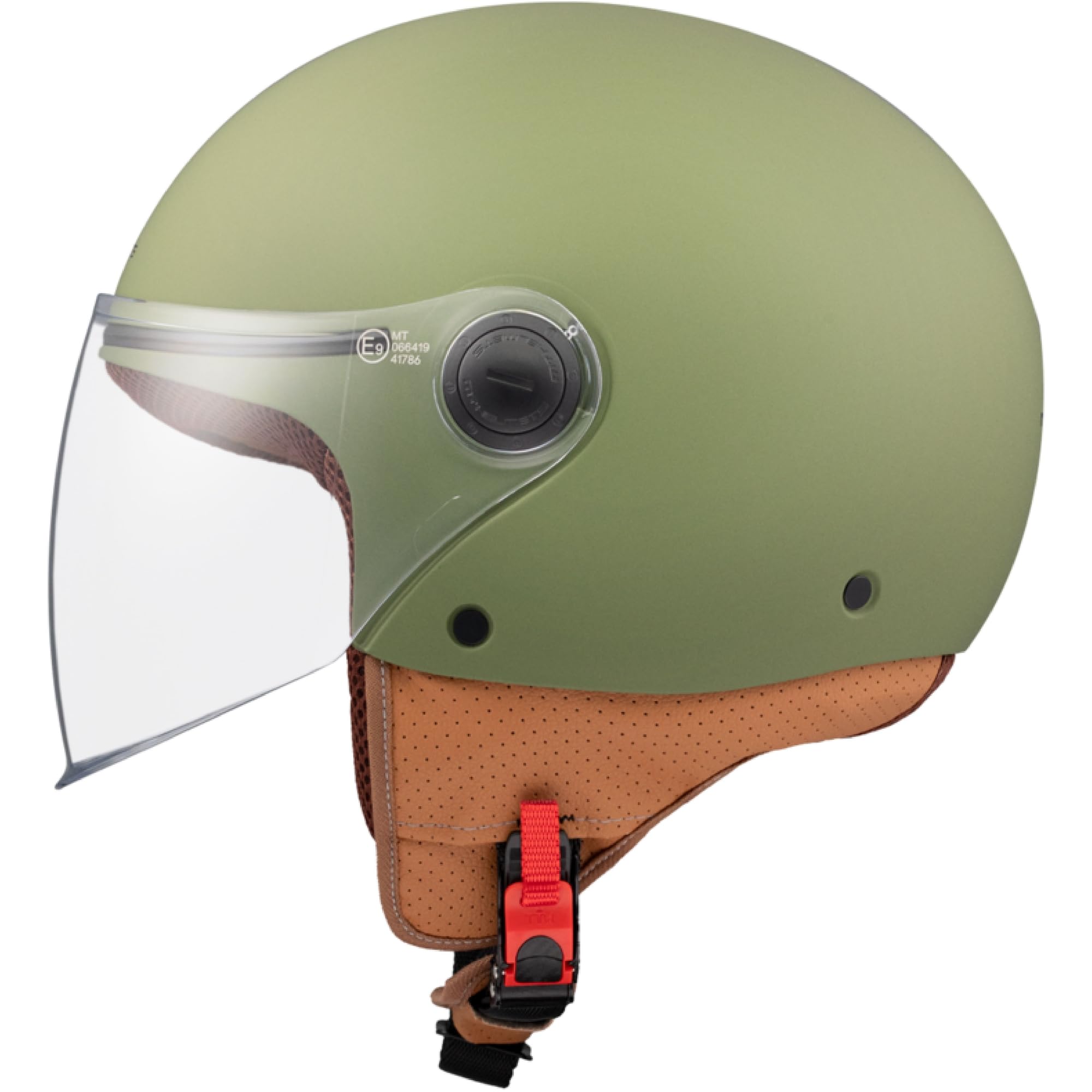 CASCO MTB STREET S SOLID A6, Verde Opaco (Green), L