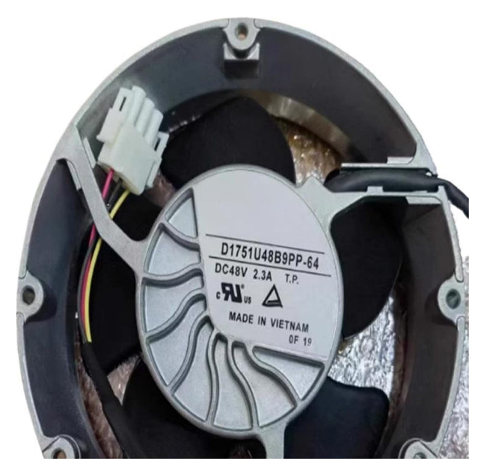 Ventilateur de refroidissement D1751U48B9PP-64 pour renouvellement air continu armoire électrique 48V