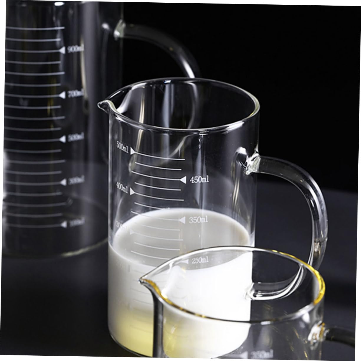 3pièces Tasses à Mesurer Verre De Tasses Graduées Pour Cuisine Pâtisserie