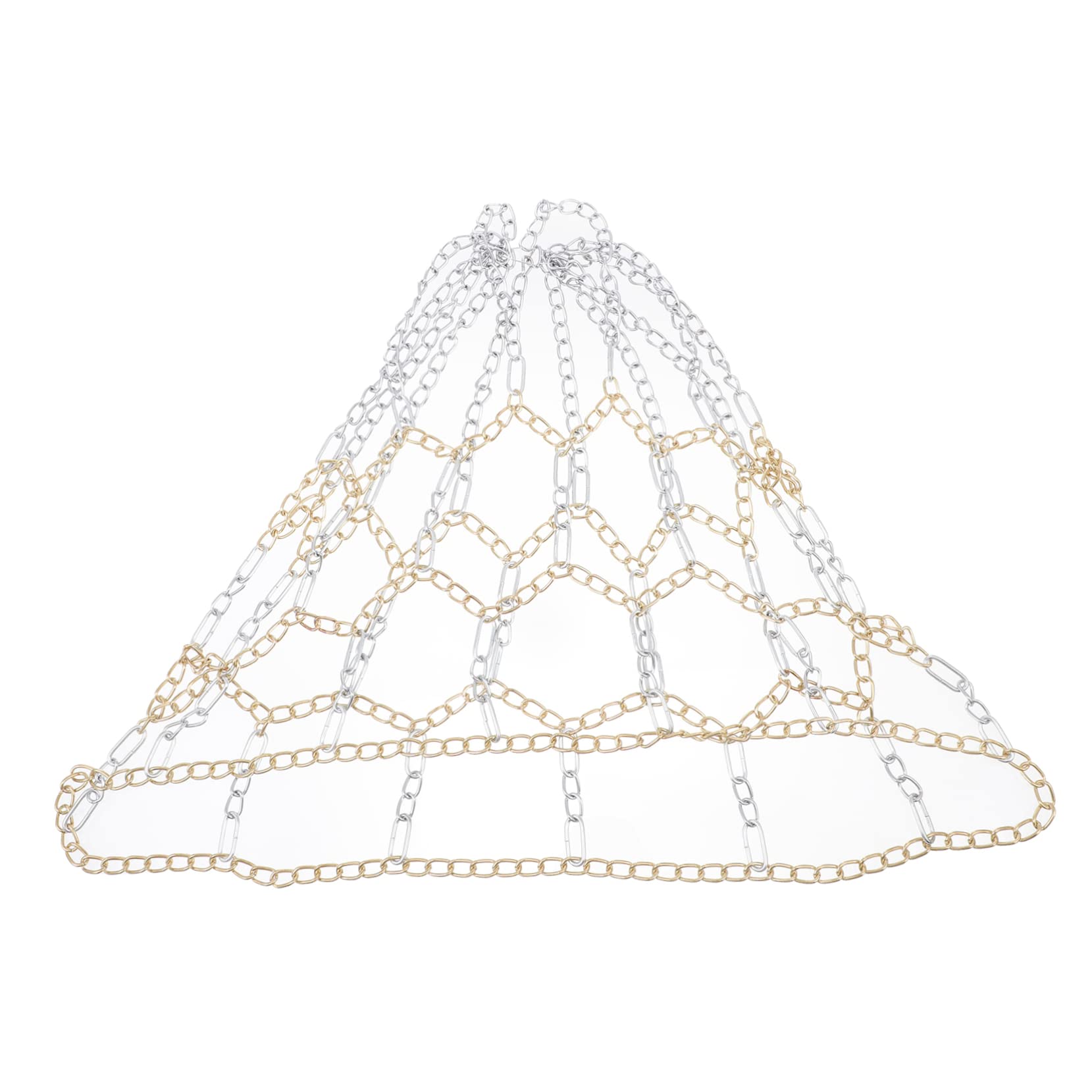 BESPORTBLE Material Basketball Net Bag White Extra Long Basketball Hoop Net Outdoor Indoor Use